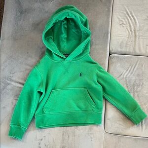 Polo by Ralph Lauren Green Hooded Sweatshirt- NWOT